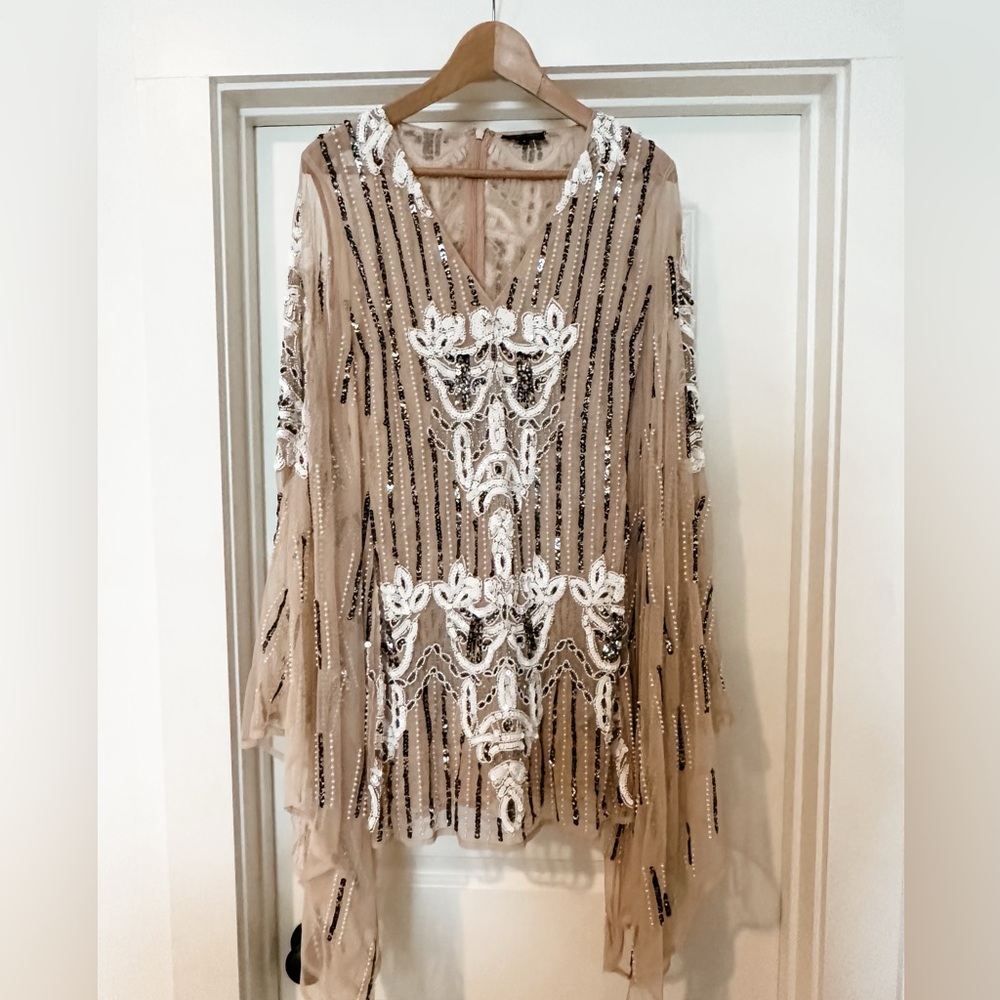 Peace + Love. Sequin dress. Size US 4